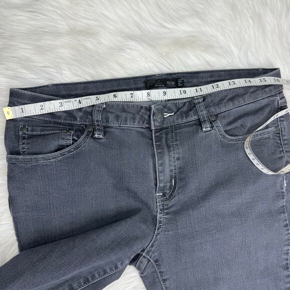 Prana Kayla Fitted Performance Jeans Gray Size 10 Organic Cotton Outdoor - Picture 5 of 10